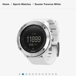 Suunto Traverse GPS Altimeter Watch WHITE